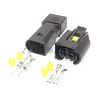 1 set 2 hole car shock absorber electric cable socket 50290937 9441292 09441261 auto ignition coil sealed plug for vw bmw