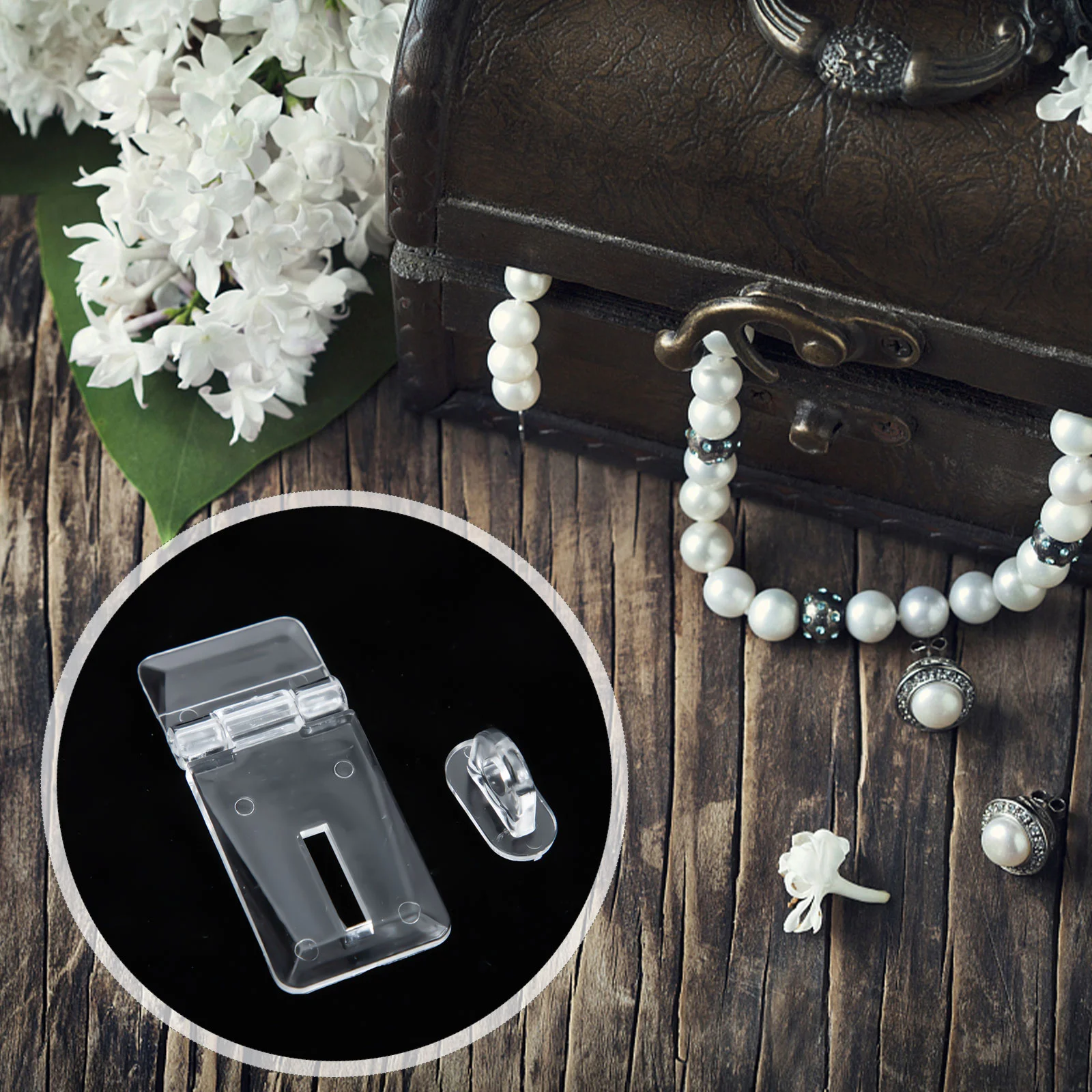 20 комплектов дверных замков для ворот замки шкафа прозрачные петли акриловые