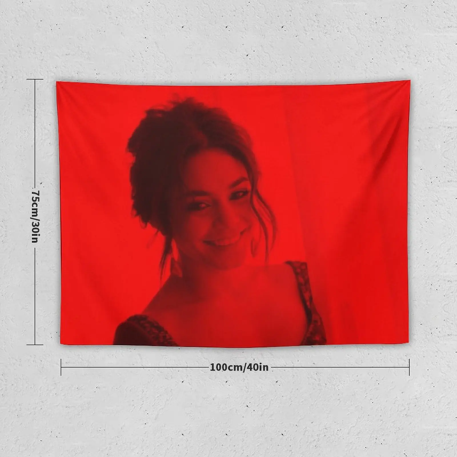 Ванесса Хадгенс - Гобелен знаменитостей Декор комнаты для девочек Спальня Деко