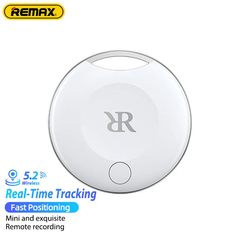 Remax Smart Mini Tracker For iOS/Android Wireless 5.2 Air Tag Key Child Pet Finder Remote Recording