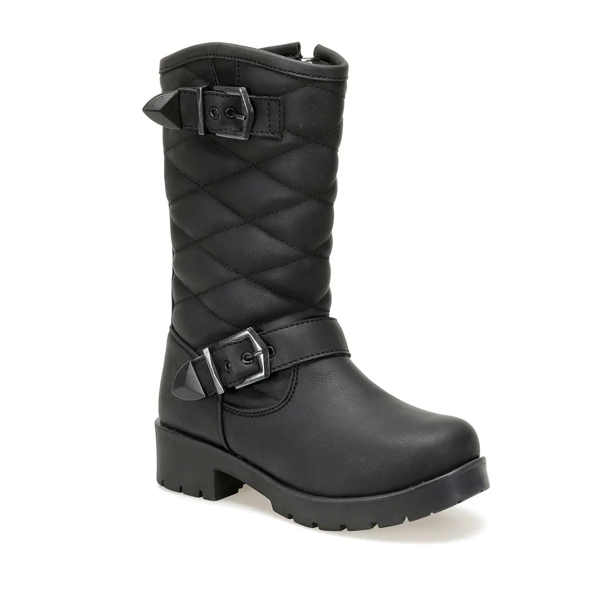 

LETUNE 9PR Black Female Child Basic Casual Shoes