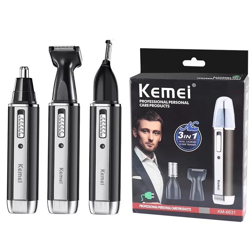

rechargeable nose trimmer beard trimer for men eyebrow nose hair trimmer for nose and ear cleaner hair removal machine