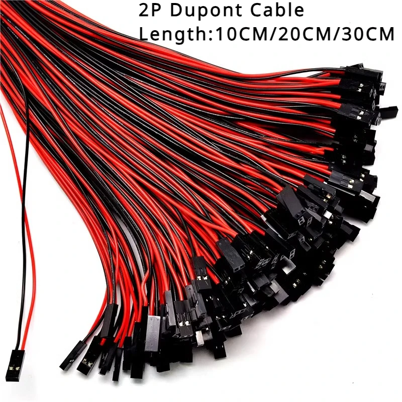 

2-контактный разъем-перемычка Dupont кабель для 3D-принтера 10/20/30 см