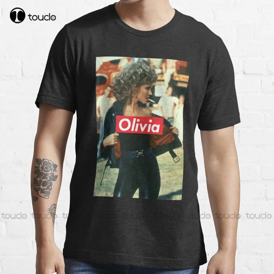 

Olivia Newton-John Essential T-Shirt Shirts Women Custom Aldult Teen Unisex Digital Printing Tee Shirts Xs-5Xl All Seasons Tee