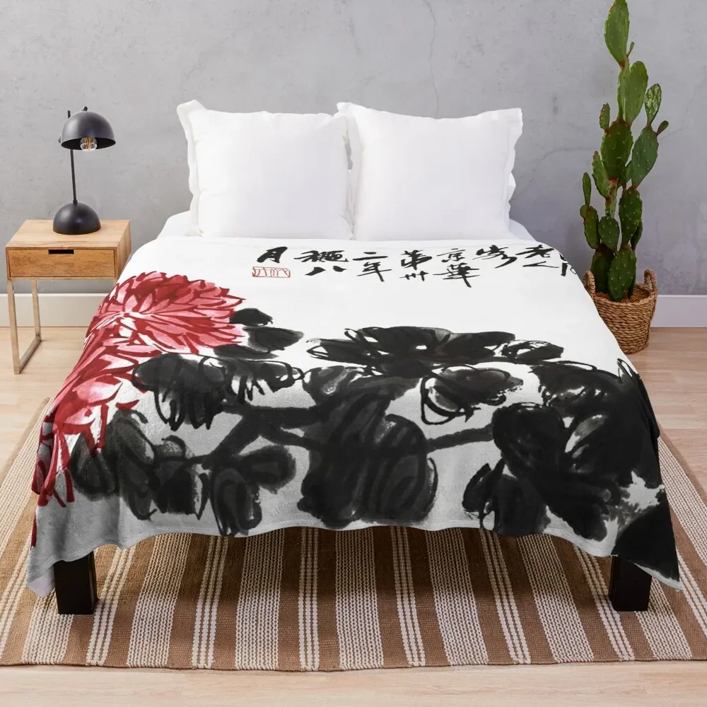 Поскольку хризантемы цветут только в более прохладный сезон. Одеяло плюшевое