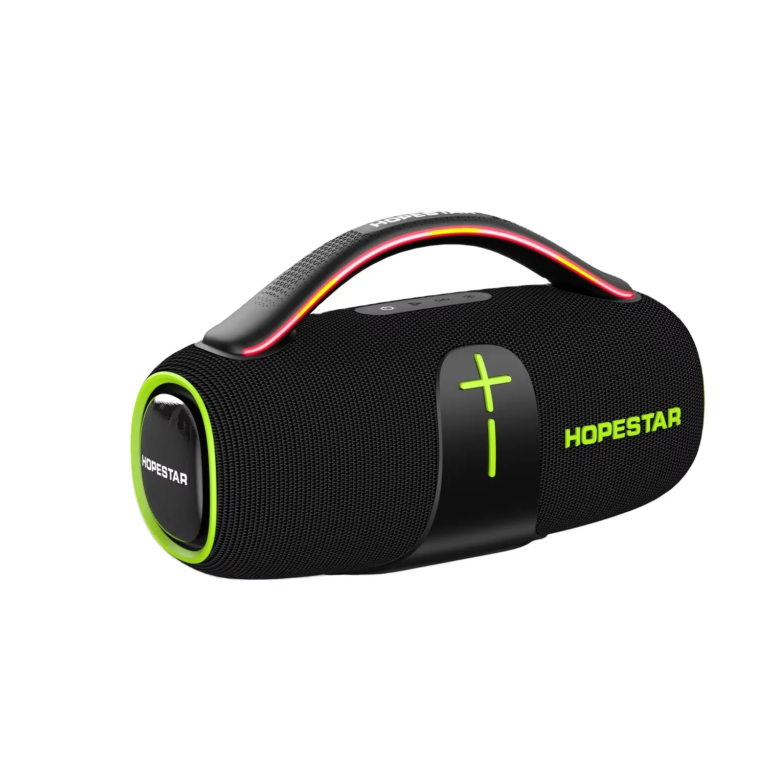 Фото Портативная уличная колонка Hopestar H85 Altavo с хорошим звуком, беспроводная, MP3-плеер, водонепроницаемая. №1