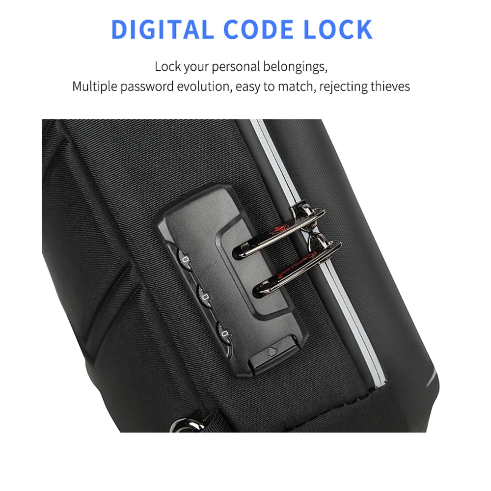 Рисунок 2 - Сумка на плечо с защитой от кражи для мужчин