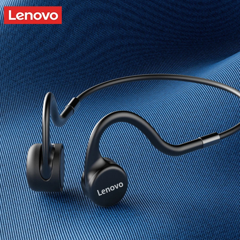 

Lenovo Thinkplus X5 Bone Conduction Bluetooth Headset Sports Wireless Ear-hook Headset Running Swimming IPX8 Noise Reduction