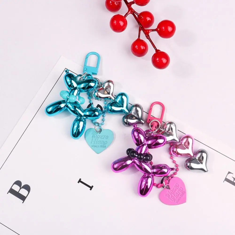 Брелок для ключей подвеска в виде собаки желе шара звезды сердца конфетных