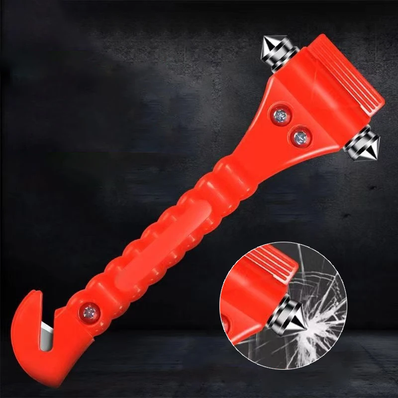 1 шт. резак для ремней безопасности кемпинга вождения автомобиля 2-в-1 аварийный