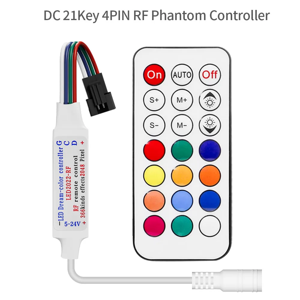 

RGB контроллер светодиодной ленты 14 клавиш