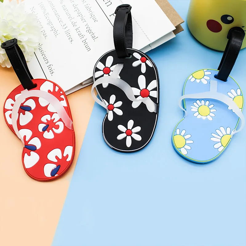 

3/1 шт. креативные милые бирки для пляжа, обуви, багажа, идентификационный идентификатор адреса, бирка, бирка, держатель адресов, аксессуары для путешествий, высокое качество