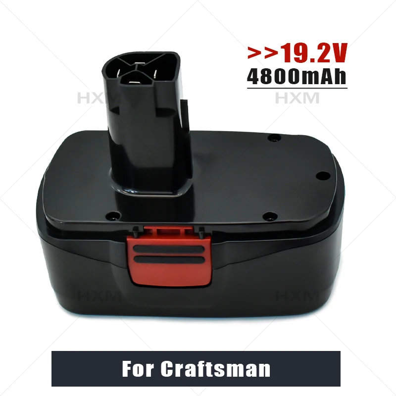 

19.2V 4800mah Ni-MH Battery Replacement for Craftsman 19.2 Volt Battery XCP DieHard PP2011 PP2030 130156001130279005