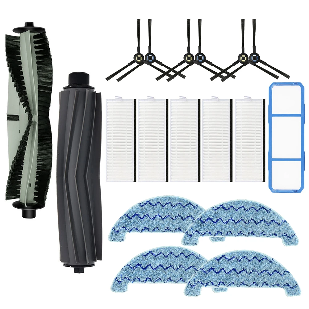

18pcs Brushes Filter Mop Cloth For ILife A7 A9S V8s X785 For Silvercrest SSRA1 For DEXP LF-800 Vacuum Cleaner Accessories