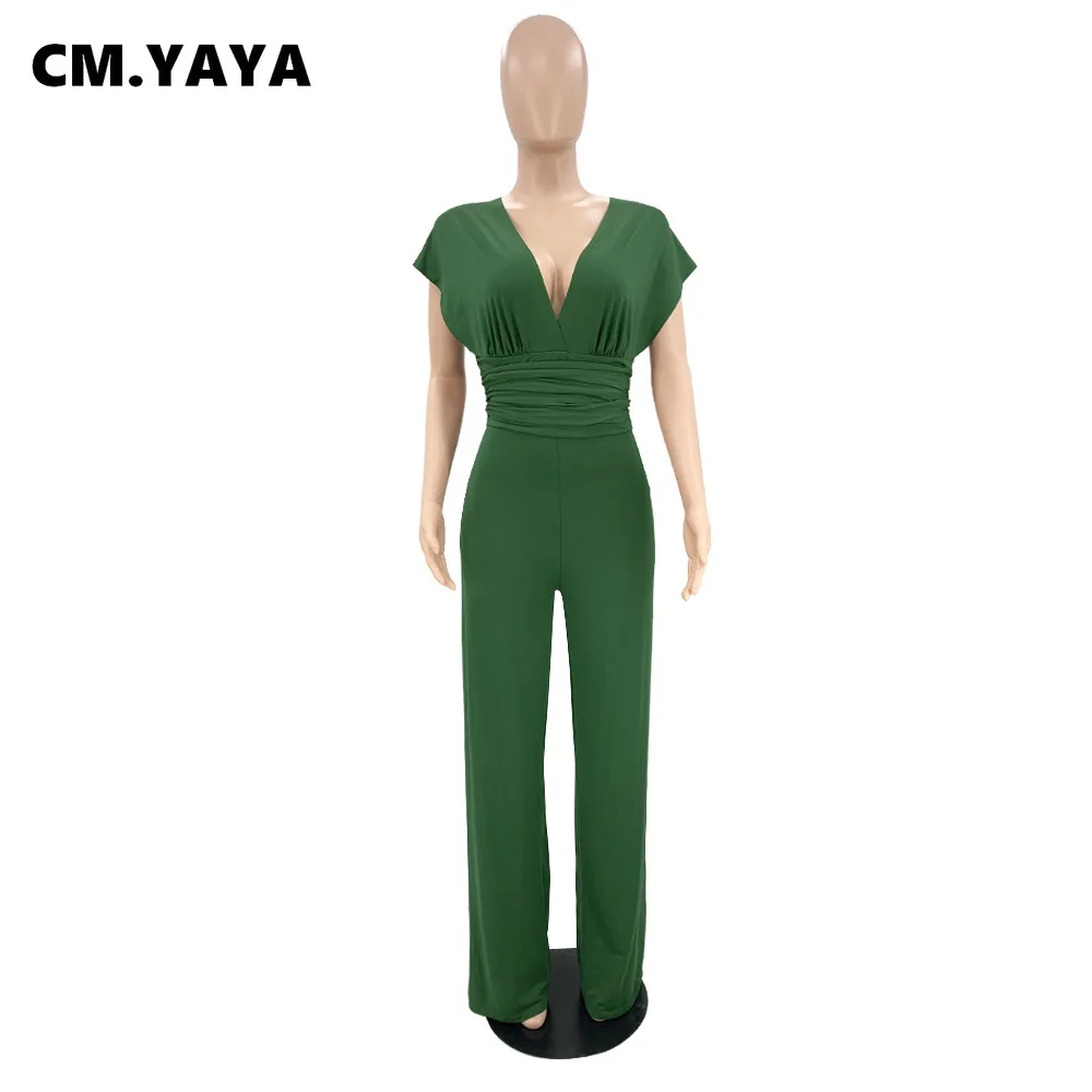 Элегантная Женская Туника CM.YAYA с лямкой через шею и высокой талией модель 2022 года
