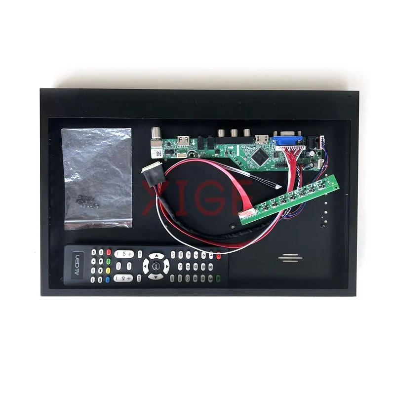 

Для LTN156AT23/LTN156AT24, металлическая фотопанель и плата контроллера USB + AV + HDMI + VGA, комплект «сделай сам», LVDS 40-контактный экран, ТВ, аналоговый сигнал 15,6 "1366*768