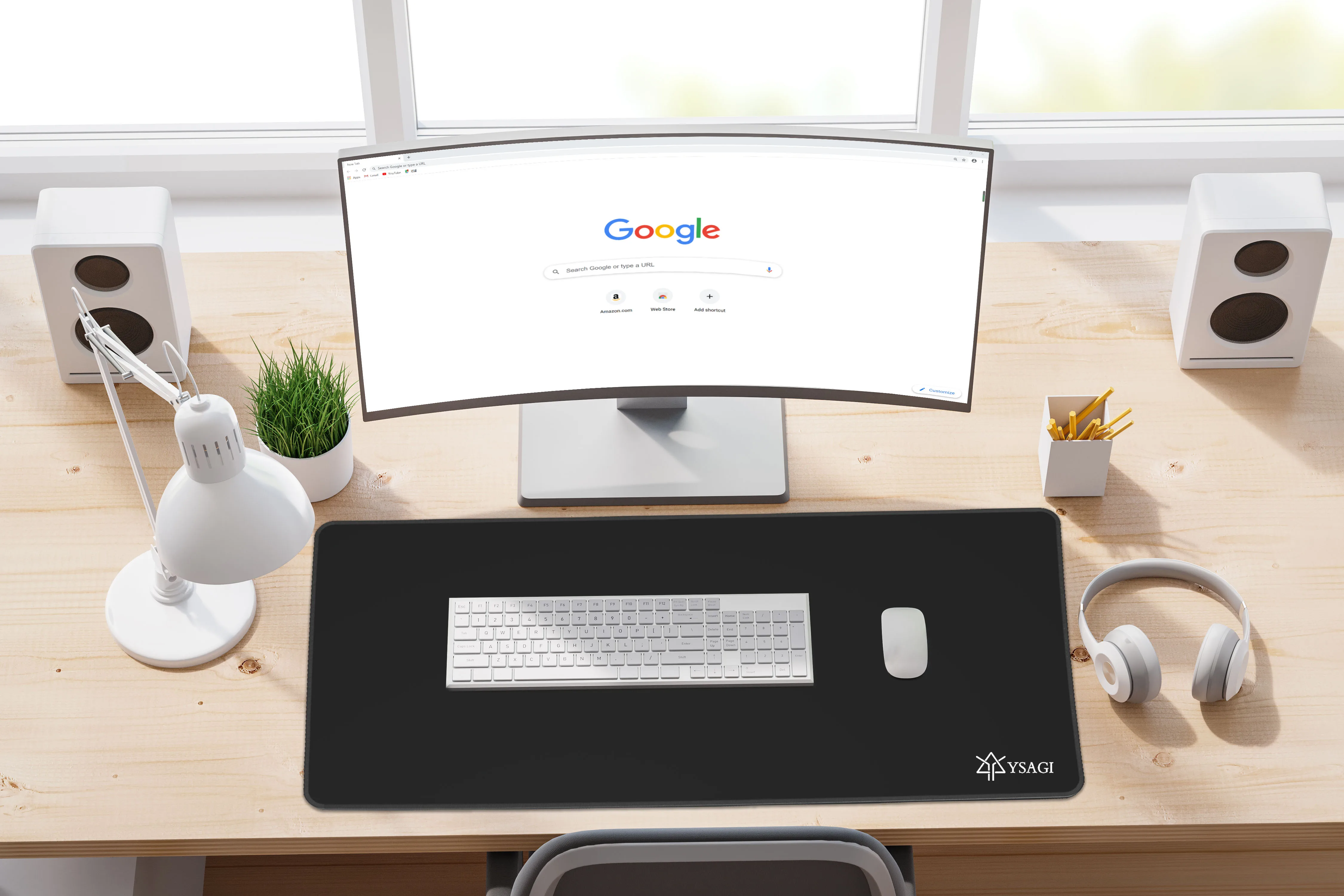 Тканевый игровой коврик для мыши (XXL): отслеживание и стабильность пика —