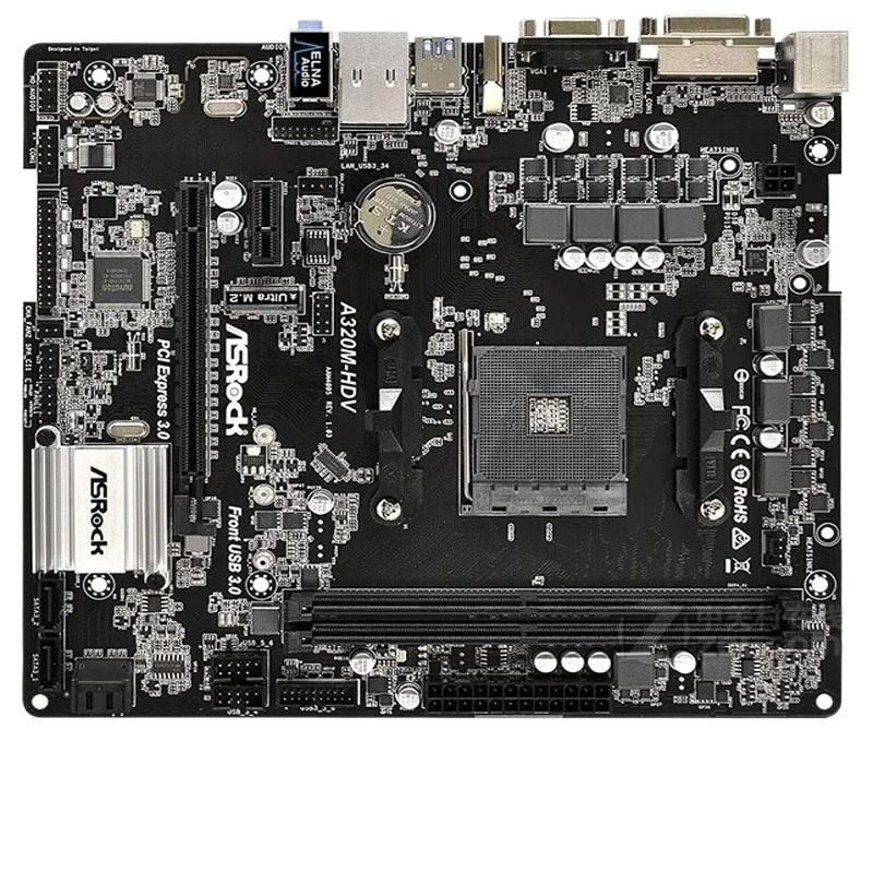 Для ASRock Technology A320M-HDV AB350M B450M DDR4 Память AM4 Ryzen R12345