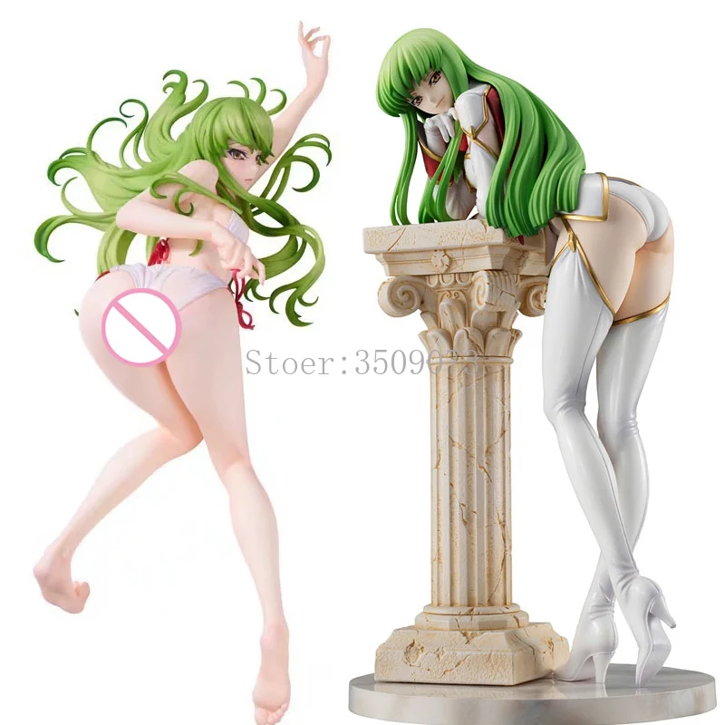 

19cm Code Geass: Lelouch of the Re surrection Anime Figure CC Pilot Suit ver. Action Figure CC Sexy Girl Figurine Model Doll Toy