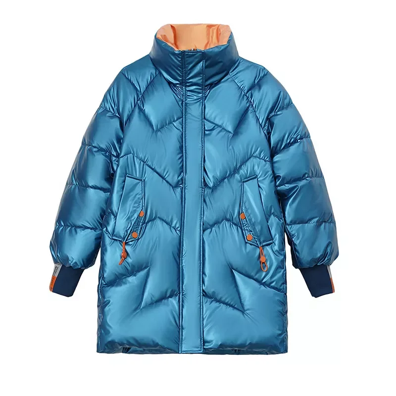 New2022 jacket women's clothing 2021 the new western style long down jacket winter coat winter overcoat 2102