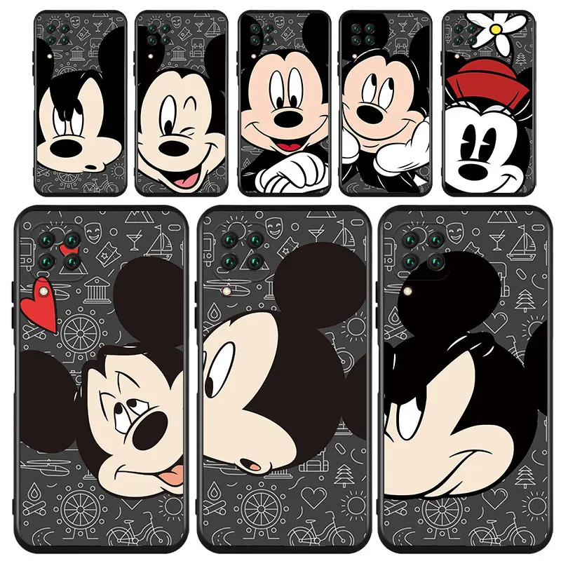 

Good looking mickey Phone Case For Huawei Nova 2i 3 3i 5T 6 7 7i 8 8i 9 PRO Mate 10 20 40 Lite Pro Black luxury Silicone Soft