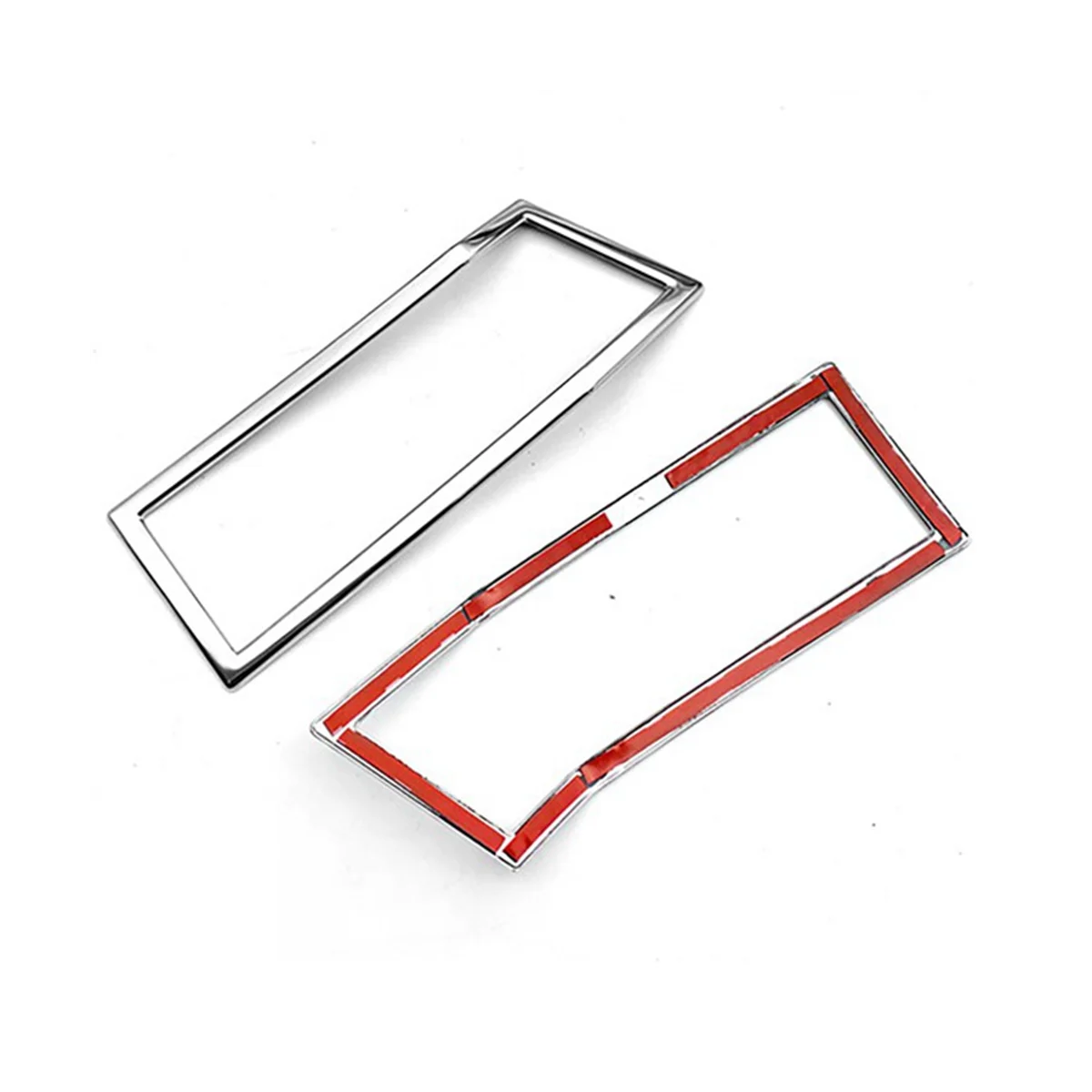 Для Delica D5 2020 2021 автомобильный хромированный задний отражатель противотуманная