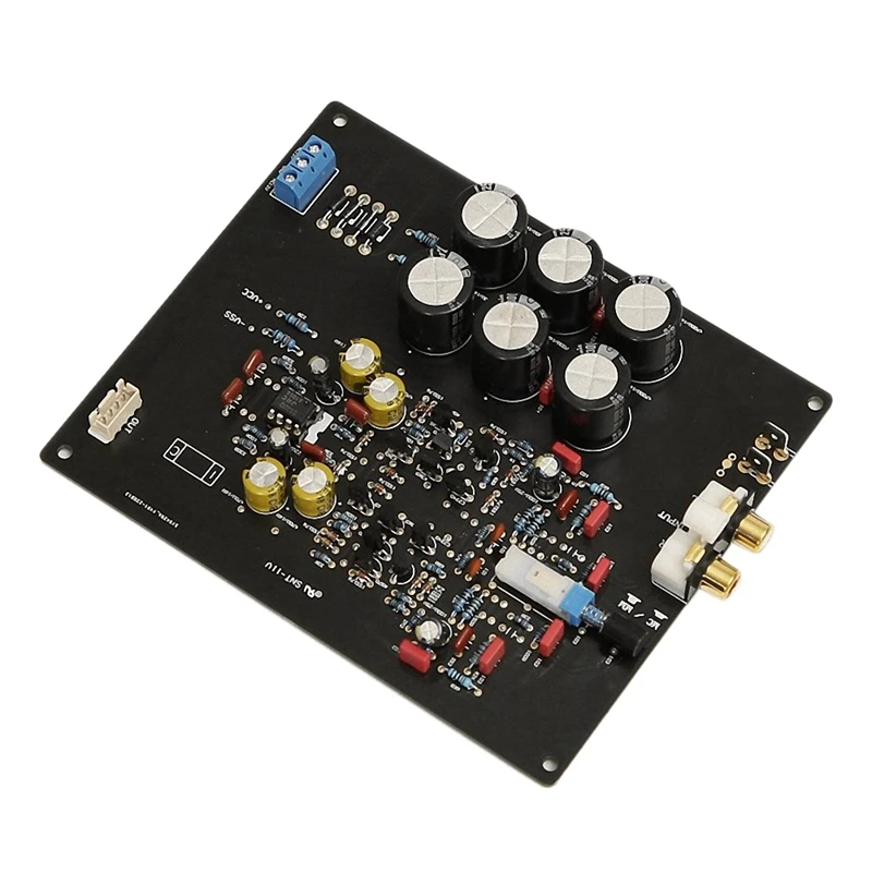 

M5 JRC5532 MC Mm Front Stage Player Board Spare Parts Accessories 3300UF/25V X 6 Filter Circuit Audio Signal Board For Home DIY