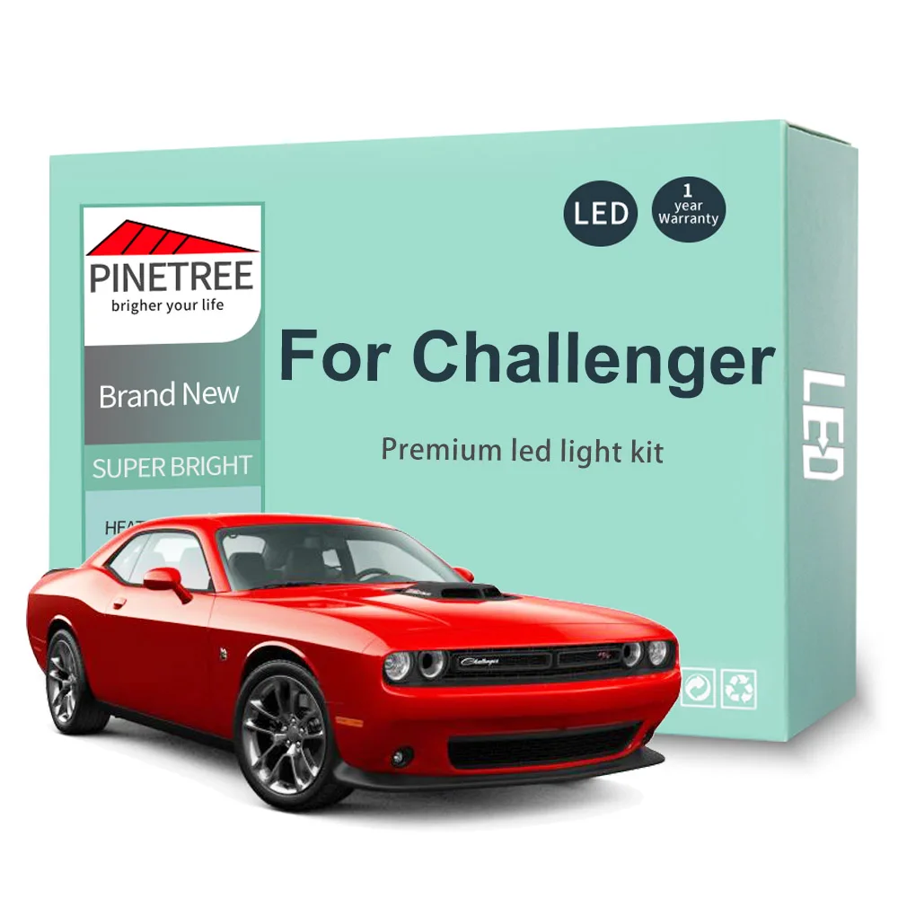 Фонарь для Dodge Challenger 2008-2015 2016 2017 2018 2019 2020 2021 2022 светодиодные лампы