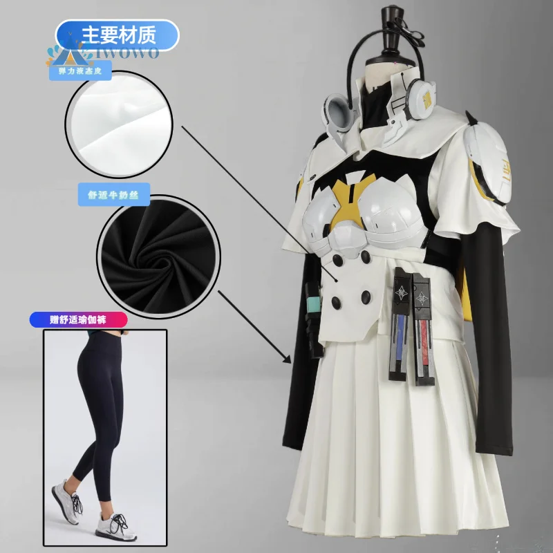 Игра The Hundred Line Косплей Nozomi Kirifuji ‌   Костюм Fantasia Cuirass, верхняя одежда, униформа, женский карнавальный костюм на Хэллоуин (art.: 3920d3f4e9105) - 3920d3f4e9105