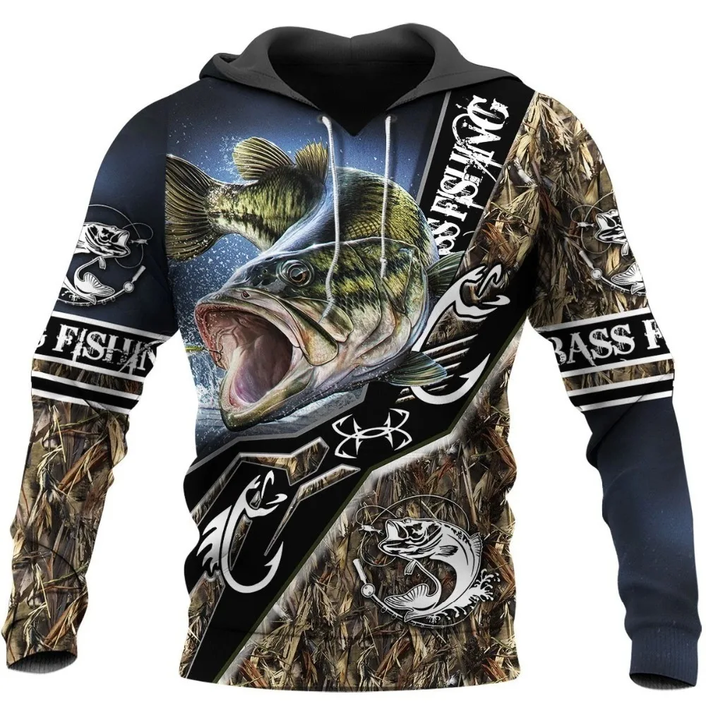

2022 New Style Hot Sale Fashion Animal Fishing Art Harajuku Casual Sportswear Funny 3D Printing hoodie/sweatshirt/coat For Men A
