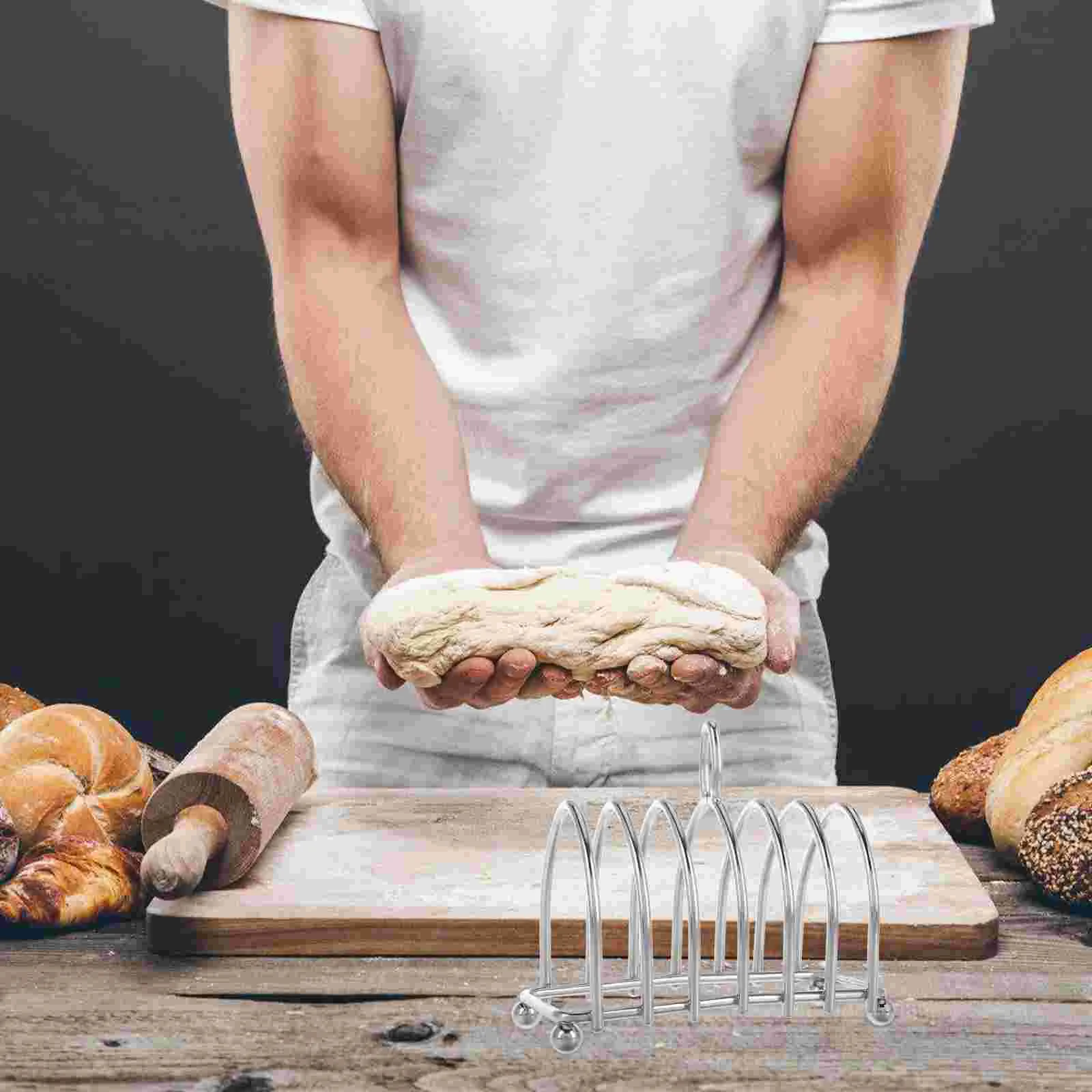 Подставка для хлеба Настольная раковина тостов Сушка нарезанная ​ Держатель