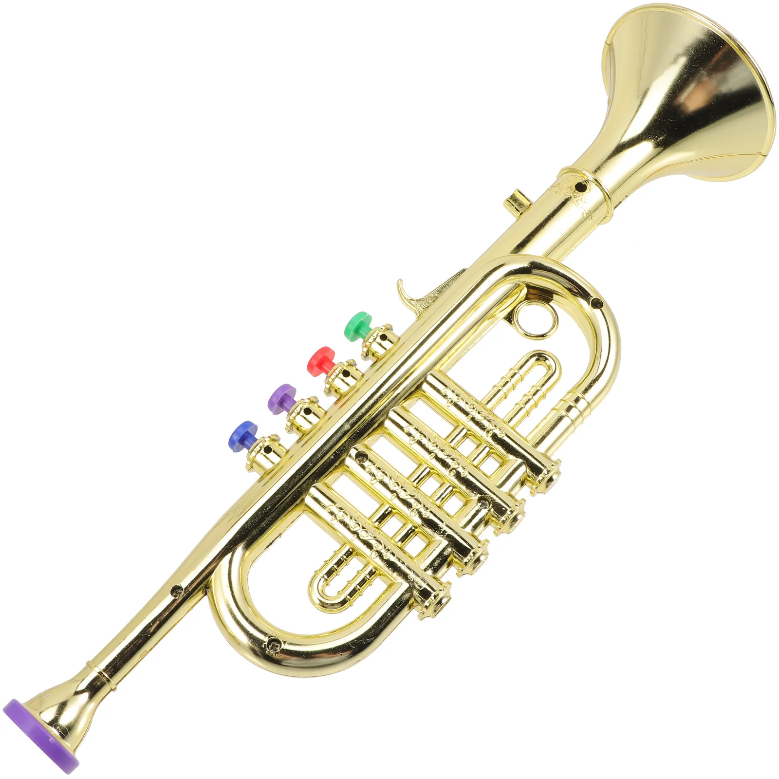 

Toys Kids Trumpet Plaything Musical Instrument Plastic Imitation Abs Simulation Early Educational Child Portable
