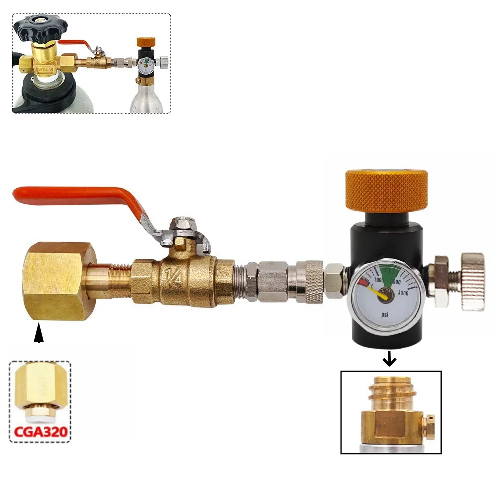

Адаптер для заправки баллонов CO2 ZimKyfa для SodaStream Tr21-4