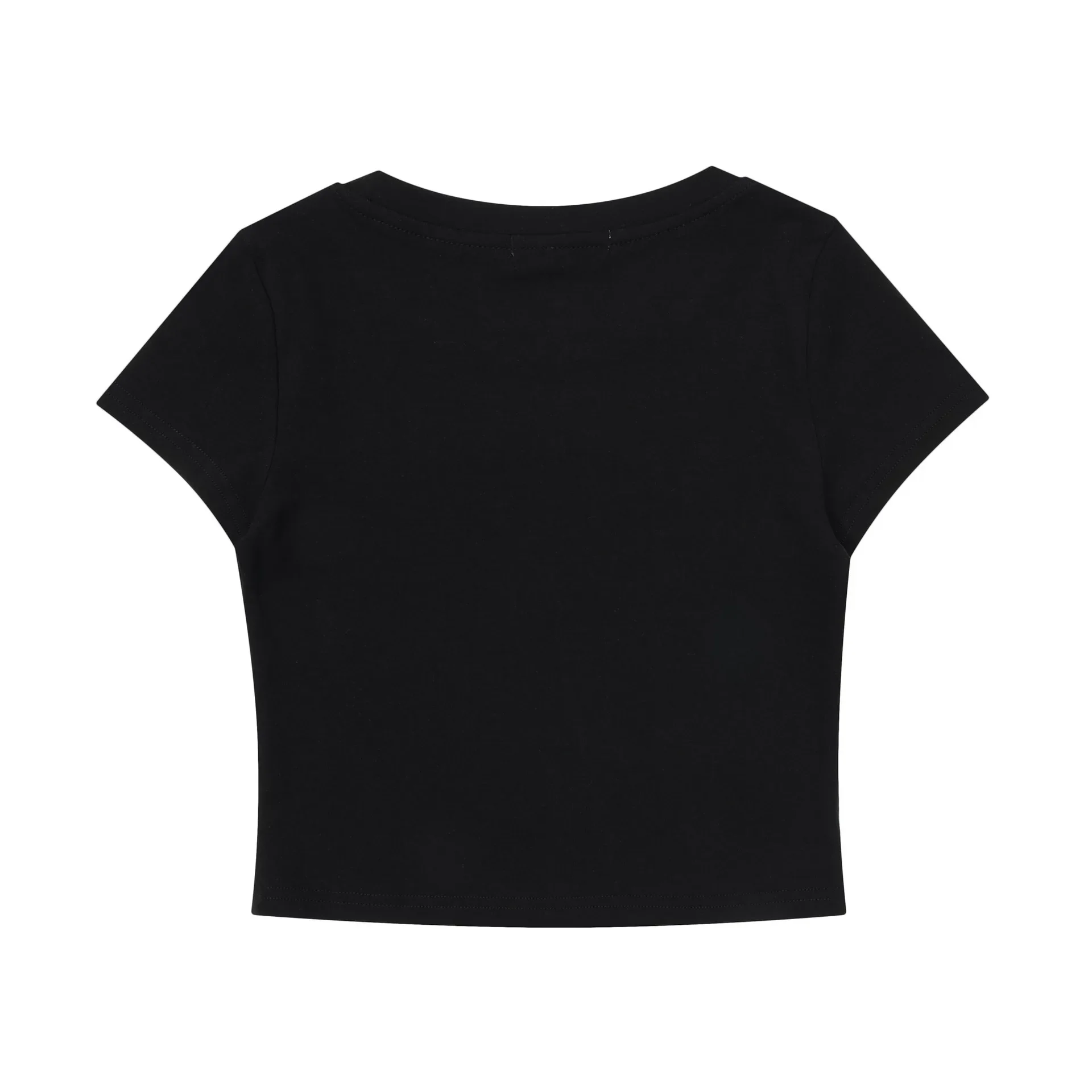 Футболка с коротким рукавом в американском стиле ретро M24-TX76 для женщин дизайн