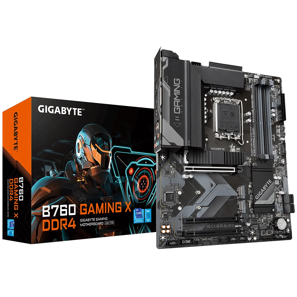 

Gigabyte B760M GAMING X DDR4 B760 Mainboard Desktop LGA1700 Motherboard M.2 PCIe 4.0 128GB i3 i5 i7 i9 lga1700 CPU Micro ATX