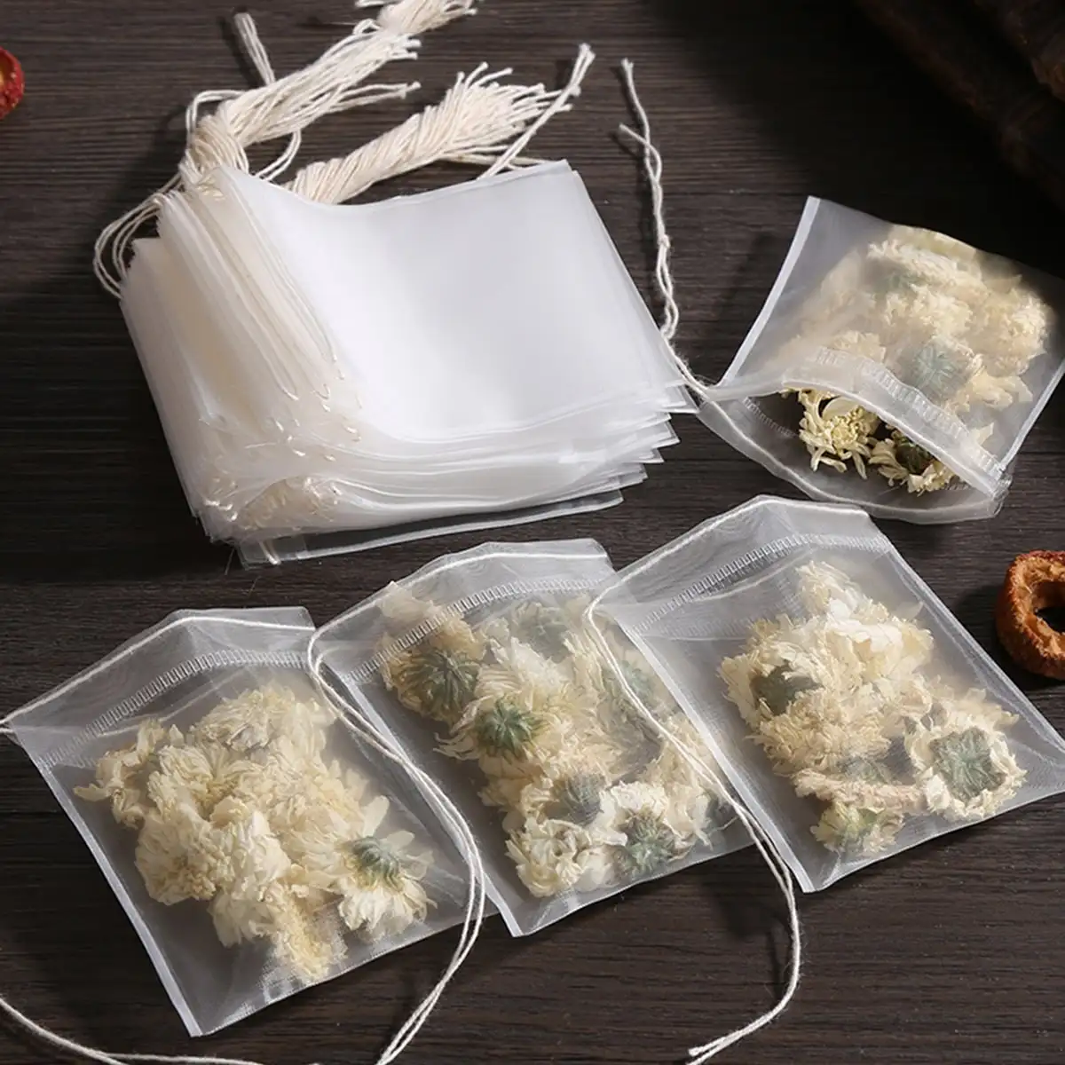 

Одноразовые чайные пакетики из нетканого полотна