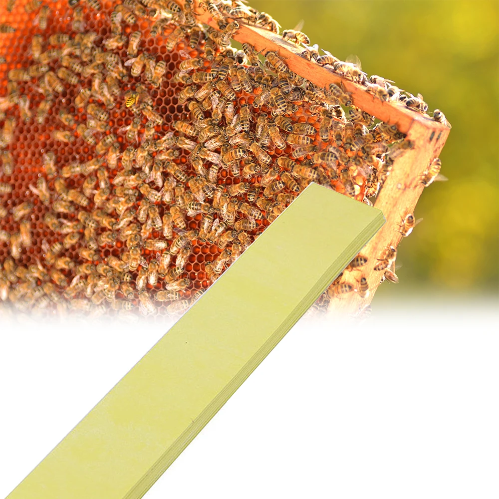 20pcs/Bag Varroa Strips Fluvalinate Bee Mite Killer Treatment Tool Beekeeping Pest Control Gardening Tool