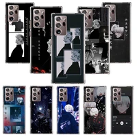 anime tokyo ghoul phone case coque for samsung galaxy note 20 ultra 8 9 note 10 plus m02s m30s m31s m51 m11 m12 m21 cover funda