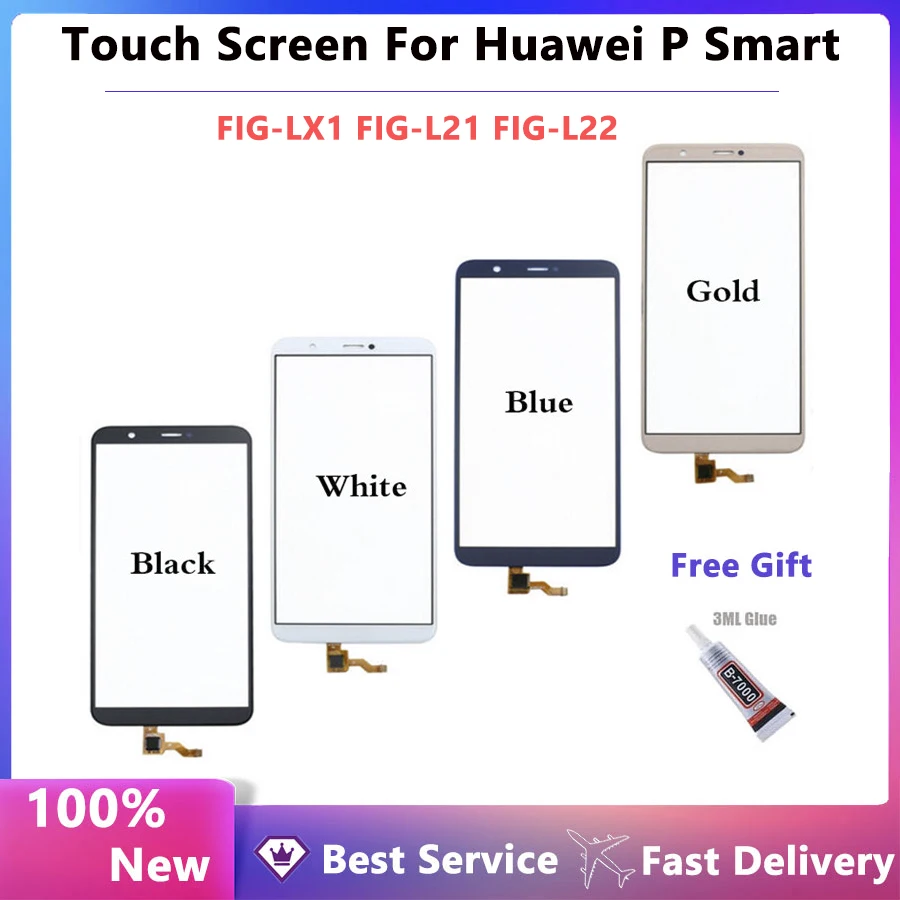 Передняя стеклянная панель для Huawei P, умная фотография, Женский сенсорный экран, дигитайзер, сенсорная панель объектива, запасная часть (без ЖК-дисплея)