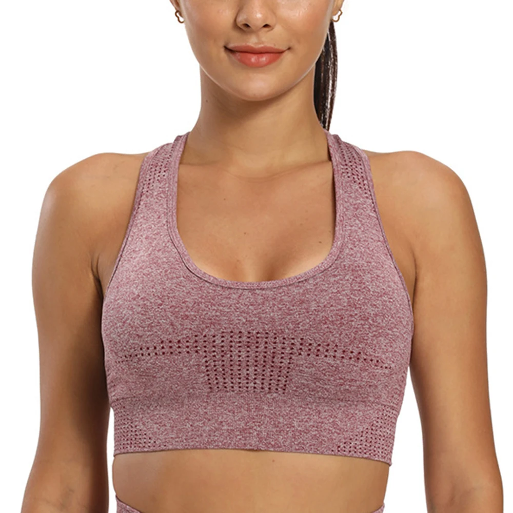 

Women Seamless Sport Bra Push Up Yoga Workout Bras Gym Sportswear Fitness Top Yoga bra Seamless exercise needs YS-BUY
