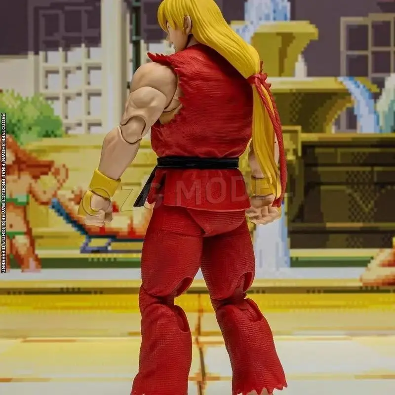 Фото Фигурка Кена Мастерса из Street Fighter Zero 3 от Storm Toys, масштаб 1/12, абсолютно новая, в наличии. №2