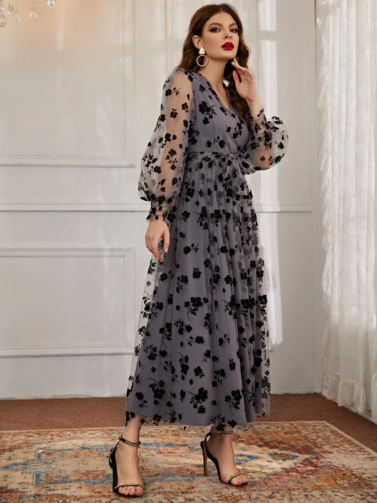 

Осеннее марокканское платье, мусульманское женское платье с принтом, индийское платье, вечернее женское платье, кафтан, платье, платья