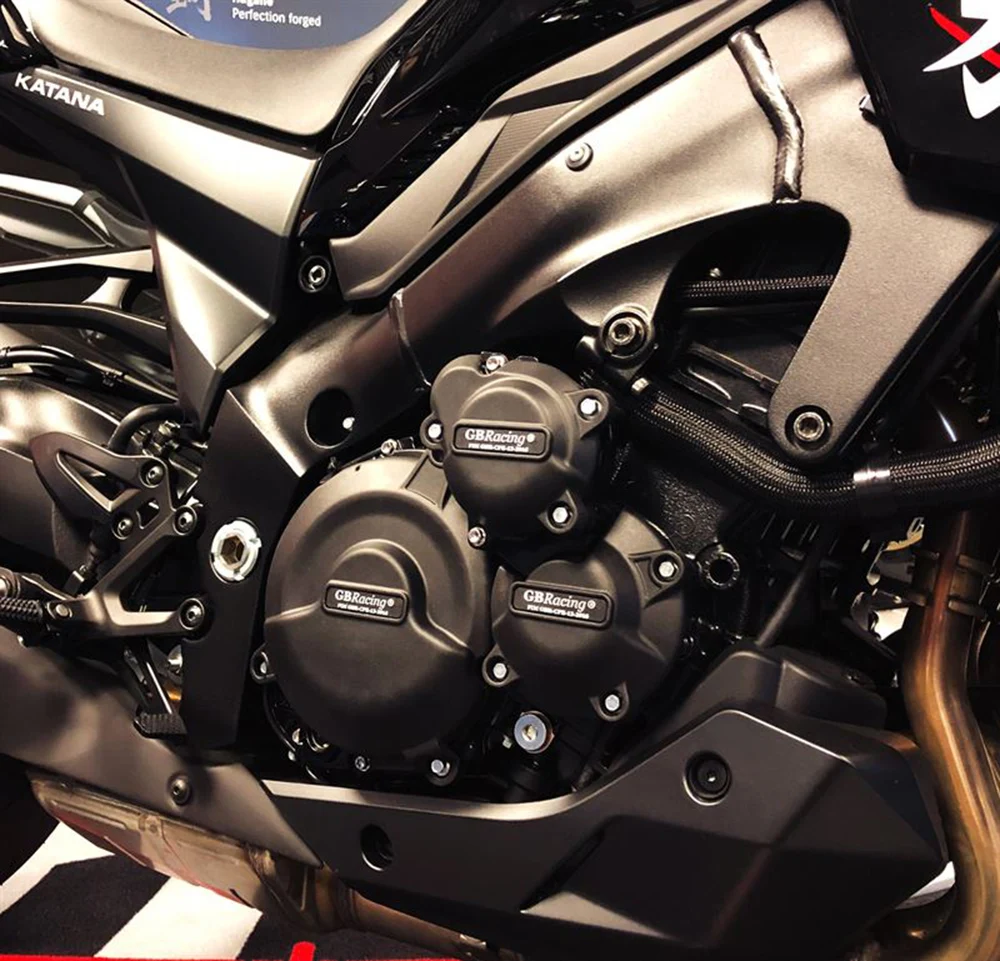 Фото Защитная крышка двигателя мотоцикла, Φ GB Racing для SUZUKI чехол GSX-S950 KATANA 2015-2024 Protect №2