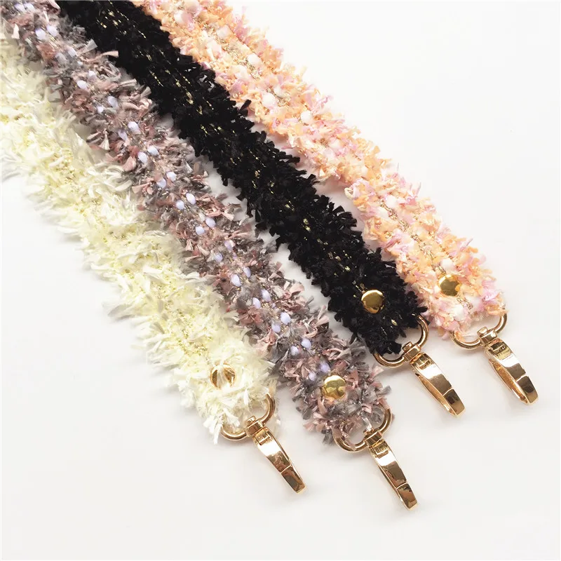 Новая мягкая классическая элегантная плюшевая маленькая сумка на ремне с