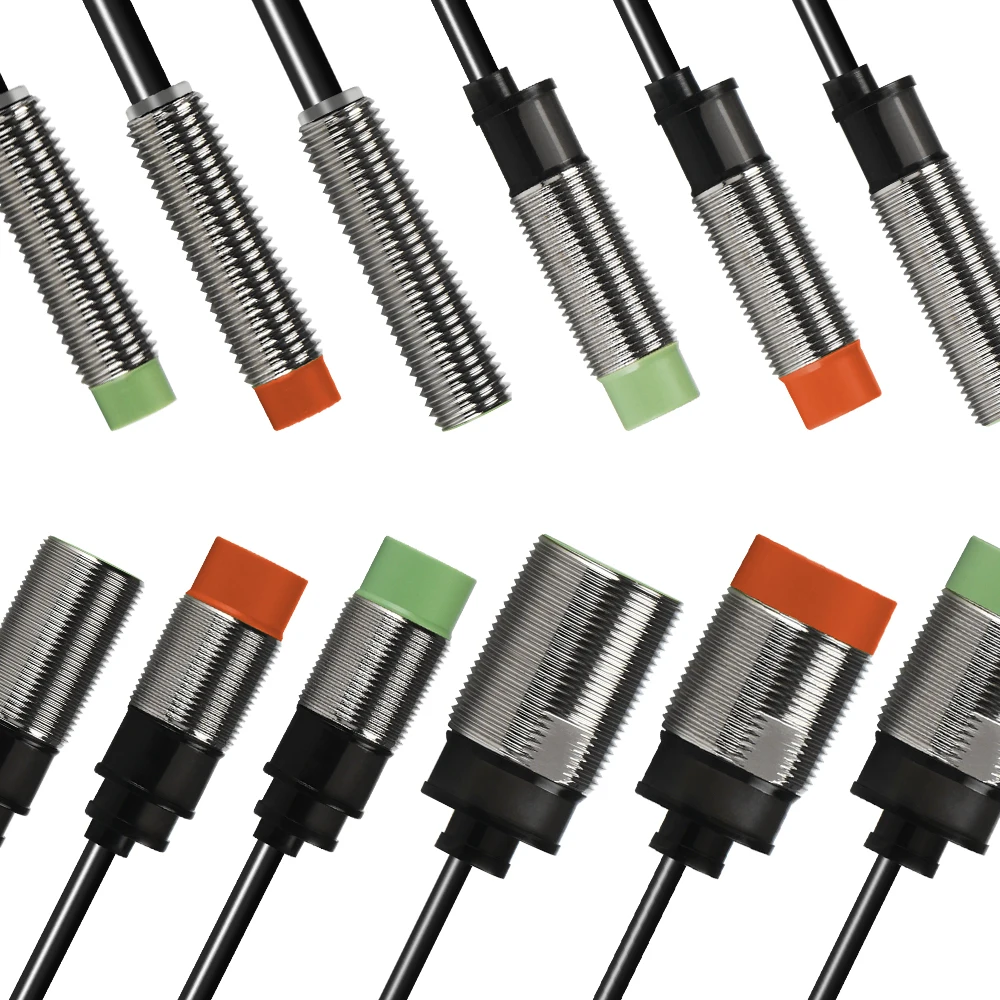 GTRIC M18 Индуктивный датчик приближения PR18-8DN PR18-8DP 24 В постоянного тока NPN PNP 8 мм Датчик PR18 Металлический бесконтактный переключатель без смыва (art.: 3920cd0bf19f7) - 3920cd0bf19f7