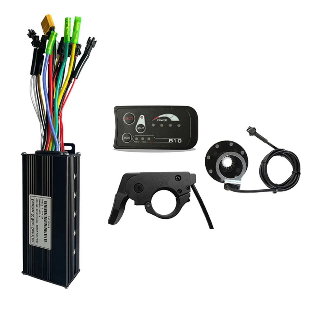 

Sine Wave Controller S810 Display Throttle 8 PAS Kit For E-Bike MTB For 24/36V/48V 750/1000W Motor Motor Cycling Accessories