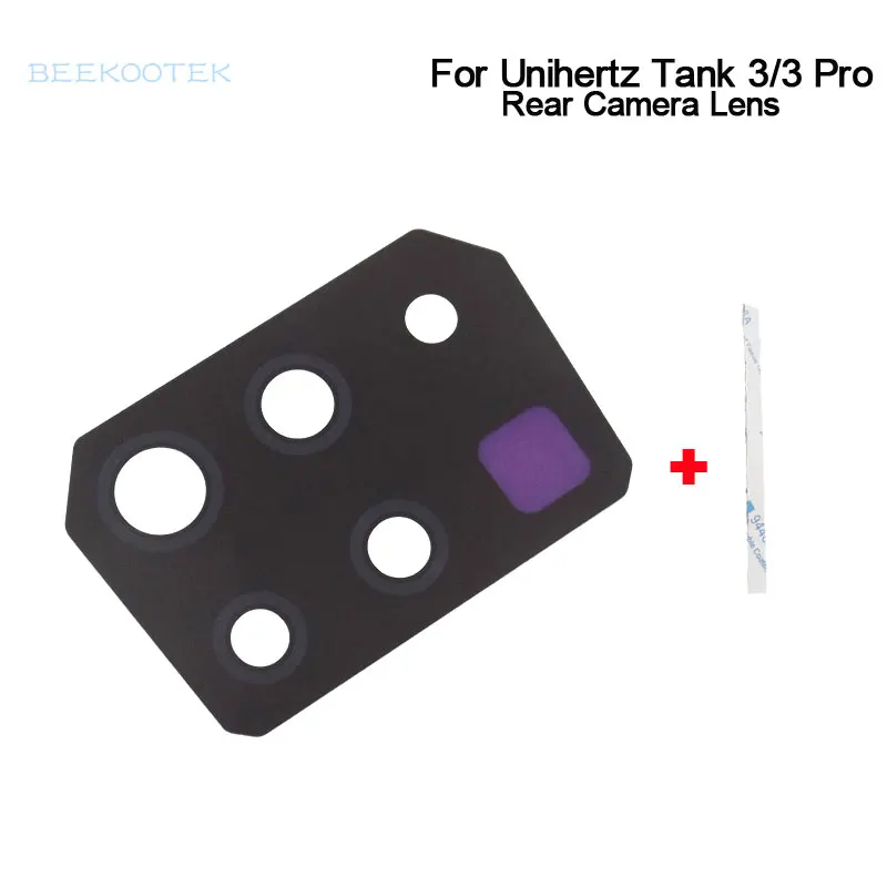 Новый оригинальный объектив Unihertz Tank 3 Pro задней камеры стеклянная крышка