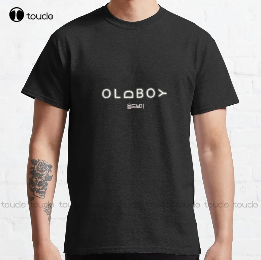 Oldboy 2003 Title Card Classic T-Shirt Men Short Sleeve Shirts Custom Aldult Teen Unisex Digital Printing Tee Shirt Xs-5Xl