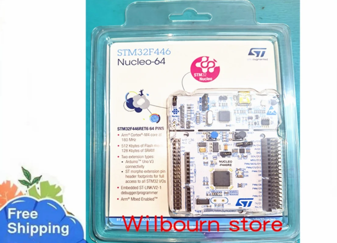 1 шт./партия новая оригинальная Φ STM32 макетная плата с STM32F446RET6 MCU