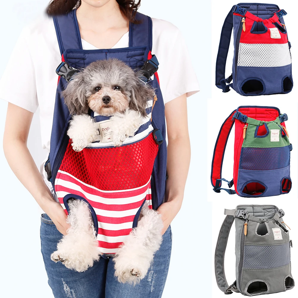 

Pet Dog Carrier Backpack Mesh Dog Carriers Bag Outdoor Travel Backpack Breathable Portable Pet Dog Carrier for dogs Cats